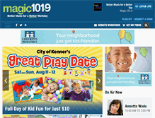 Tablet Screenshot of magic1019.com